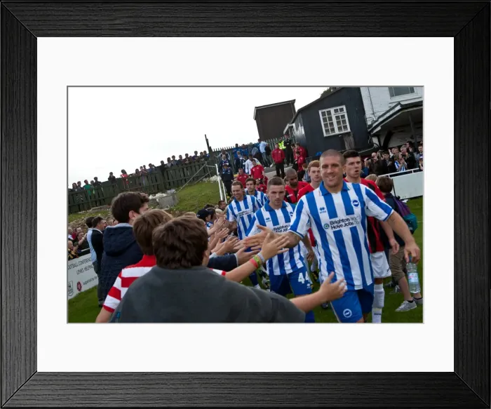 Framed Print : 2012-13 Brighton & Hove Albion Pre-Season: Lewes Clash Framed Print : 2012-13 Brighton & Hove Albion Pre-Season: Lewes Clash