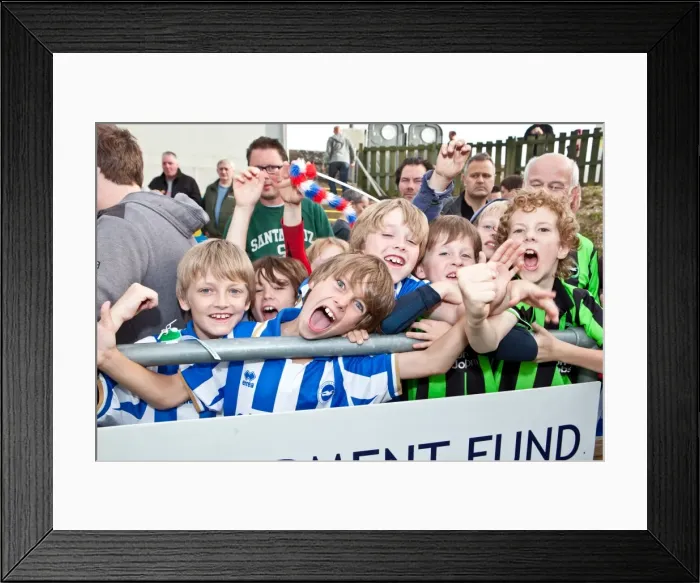 Framed Print : Brighton & Hove Albion Pre-Season 2012-13: Clash with Lewes Framed Print : Brighton & Hove Albion Pre-Season 2012-13: Clash with Lewes