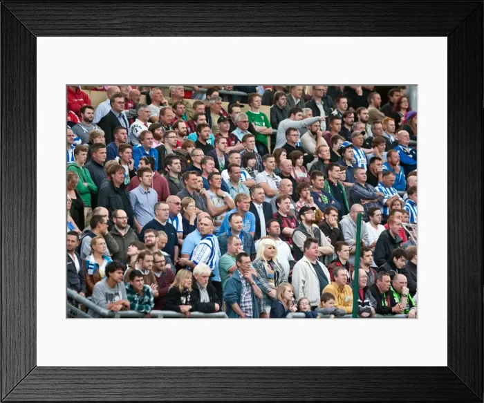 Framed Print : Brighton & Hove Albion vs Lewes: 2012-13 Pre-Season Clash