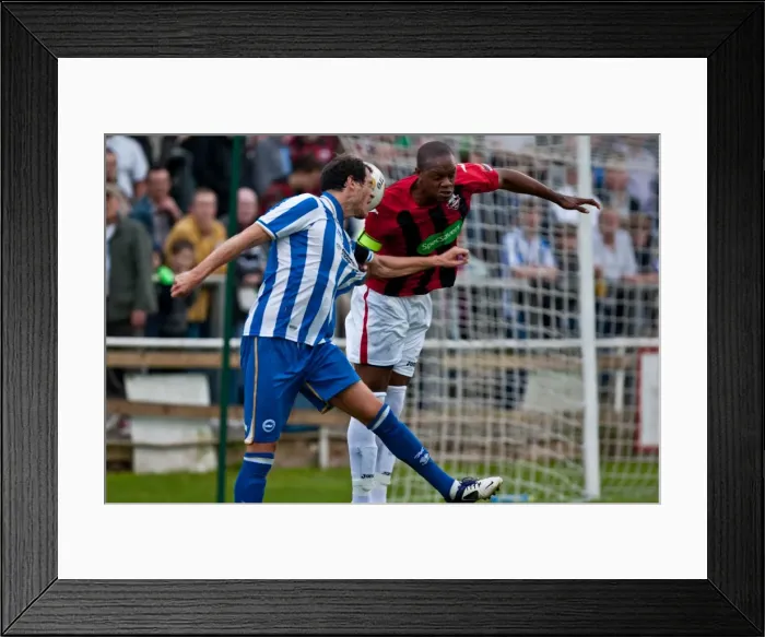 Framed Print : Brighton & Hove Albion vs Lewes: 2012-13 Pre-Season Clash Framed Print : Brighton & Hove Albion vs Lewes: 2012-13 Pre-Season Clash