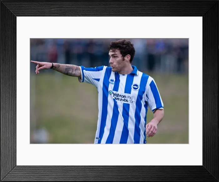 Framed Print : Brighton & Hove Albion vs Lewes: Pre-Season Clash 2012-13 Framed Print : Brighton & Hove Albion vs Lewes: Pre-Season Clash 2012-13