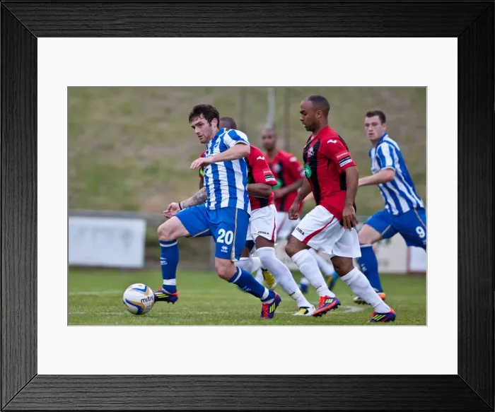 Framed Print : Brighton & Hove Albion vs Lewes: Pre-Season Clash 2012-13