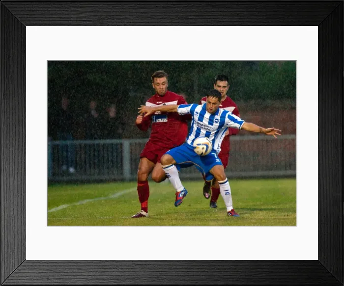 Framed Print : Brighton & Hove Albion: 2012-13 Pre-Season Training at Worthing Framed Print : Brighton & Hove Albion: 2012-13 Pre-Season Training at Worthing