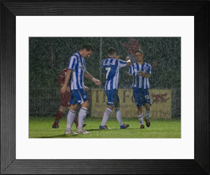 Framed Print : Brighton & Hove Albion: 2012-13 Pre-Season Training at Worthing Framed Print : Brighton & Hove Albion: 2012-13 Pre-Season Training at Worthing