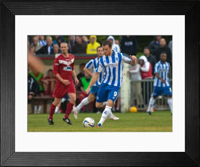 Framed Print : Brighton & Hove Albion: 2012-13 Pre-Season Training at Worthing Framed Print : Brighton & Hove Albion: 2012-13 Pre-Season Training at Worthing