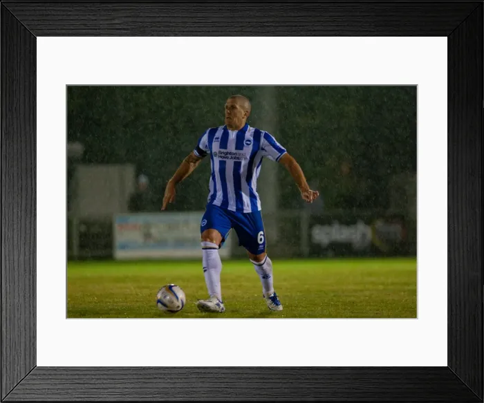 Framed Print : Brighton & Hove Albion: 2012-13 Pre-Season Training at Worthing
