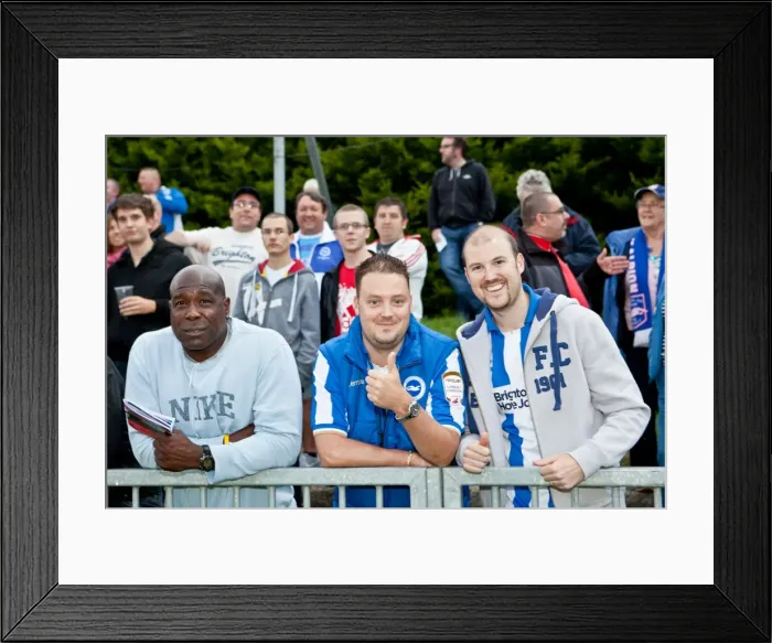 Framed Print : Brighton & Hove Albion: 2012-13 Pre-Season Training at Worthing Framed Print : Brighton & Hove Albion: 2012-13 Pre-Season Training at Worthing