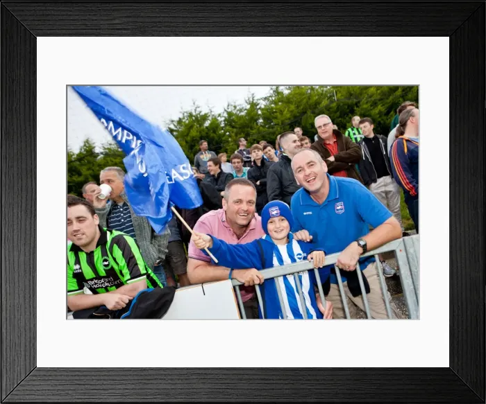 Framed Print : Brighton & Hove Albion: 2012-13 Pre-Season Training at Worthing Framed Print : Brighton & Hove Albion: 2012-13 Pre-Season Training at Worthing