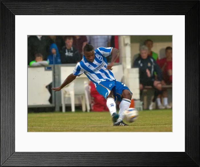 Framed Print : Brighton & Hove Albion: 2012-13 Pre-Season Training at Worthing Framed Print : Brighton & Hove Albion: 2012-13 Pre-Season Training at Worthing