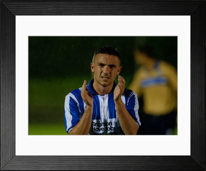 Framed Print : Brighton & Hove Albion: 2012-13 Pre-Season Training at Worthing Framed Print : Brighton & Hove Albion: 2012-13 Pre-Season Training at Worthing