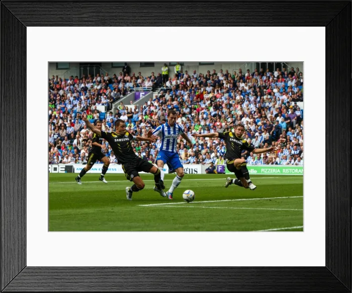 Framed Print : Chelsea vs. Brighton & Hove Albion: 2012-13 Pre-Season Clash at the Amex Framed Print : Chelsea vs. Brighton & Hove Albion: 2012-13 Pre-Season Clash at the Amex