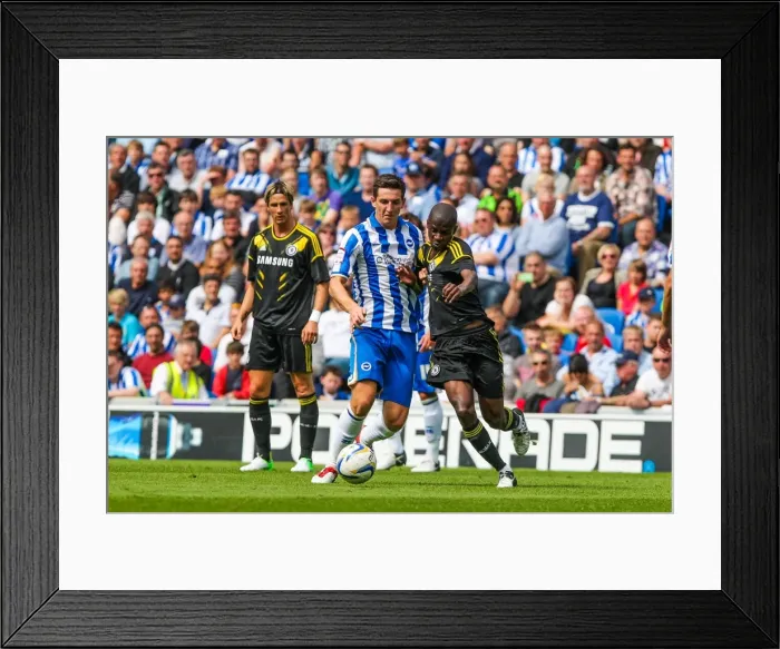 Framed Print : A Clash with the Champions: Chelsea vs. Brighton & Hove Albion (2012-13) Framed Print : A Clash with the Champions: Chelsea vs. Brighton & Hove Albion (2012-13)