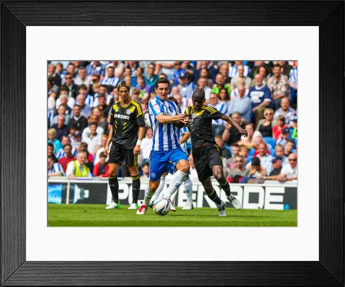 Framed Print : A Glance at the Past: Chelsea vs. Brighton & Hove Albion - 2012-13 Pre-Season Clash Framed Print : A Glance at the Past: Chelsea vs. Brighton & Hove Albion - 2012-13 Pre-Season Clash