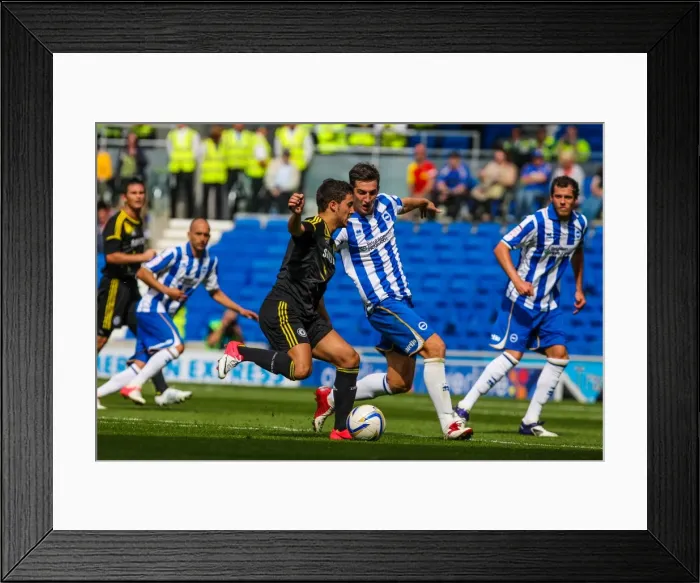 Framed Print : Clash at the Amex: Chelsea vs. Brighton & Hove Albion - 2012-13 Pre-Season Framed Print : Clash at the Amex: Chelsea vs. Brighton & Hove Albion - 2012-13 Pre-Season
