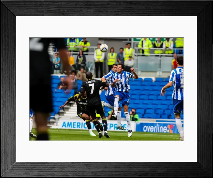 Framed Print : Chelsea vs. Brighton & Hove Albion: 2012-13 Pre-Season Clash at the Amex Framed Print : Chelsea vs. Brighton & Hove Albion: 2012-13 Pre-Season Clash at the Amex