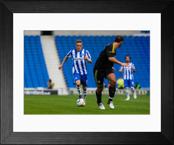 Framed Print : Clash with Champions: Brighton & Hove Albion vs. Chelsea (2012-13) - Pre-Season Battle Framed Print : Clash with Champions: Brighton & Hove Albion vs. Chelsea (2012-13) - Pre-Season Battle