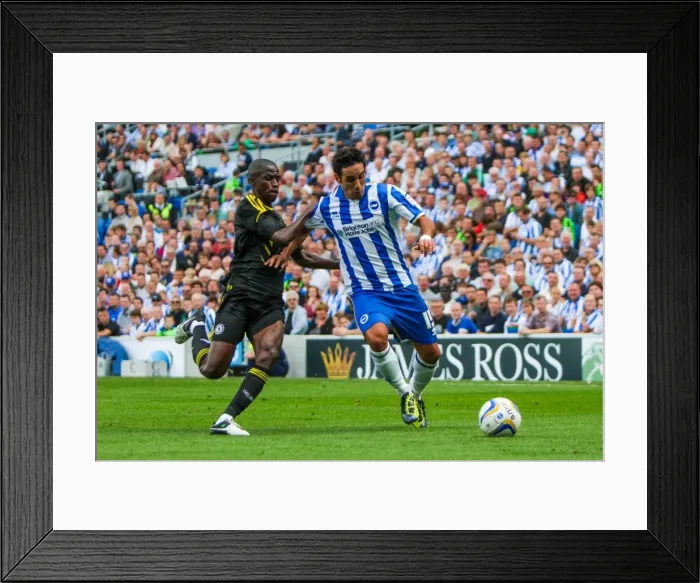 Framed Print : Clash at the Amex: Chelsea vs. Brighton & Hove Albion - 2012-13 Pre-Season Framed Print : Clash at the Amex: Chelsea vs. Brighton & Hove Albion - 2012-13 Pre-Season