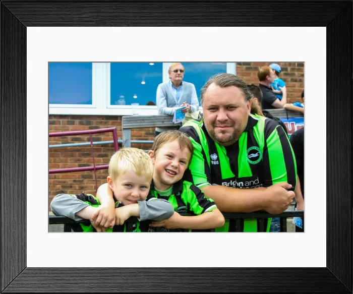 Framed Print : Hastings. Brighton And Hove Albion Past Seasons Framed Print : Hastings. Brighton And Hove Albion Past Seasons