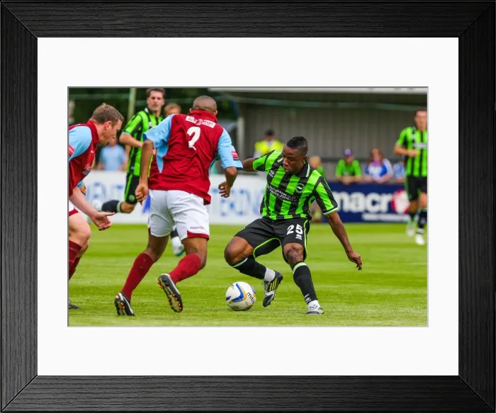 Framed Print : Brighton & Hove Albion: 2012-13 Pre-Season Training at Hastings Framed Print : Brighton & Hove Albion: 2012-13 Pre-Season Training at Hastings