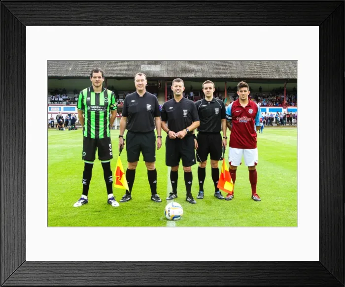 Framed Print : Brighton & Hove Albion: 2012-13 Pre-Season Training at Hastings Framed Print : Brighton & Hove Albion: 2012-13 Pre-Season Training at Hastings
