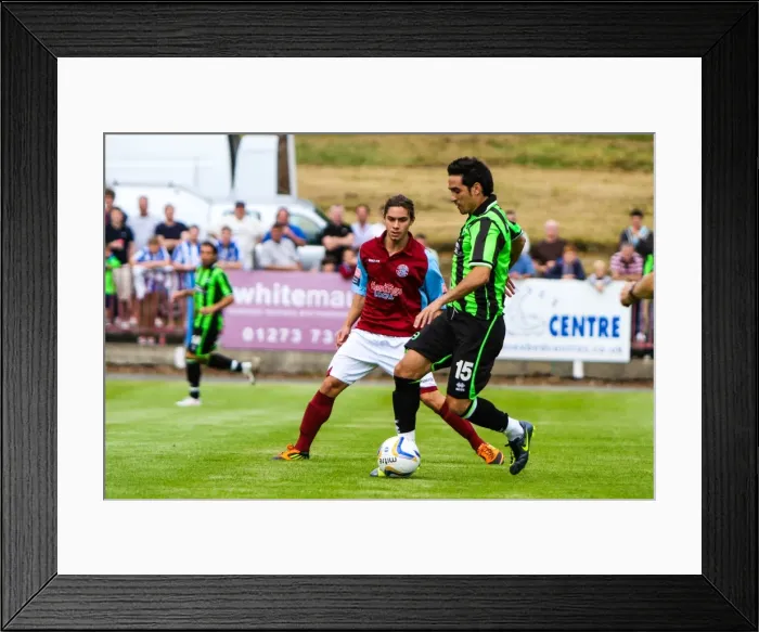 Framed Print : Brighton & Hove Albion: 2012-13 Pre-Season Training at Hastings Framed Print : Brighton & Hove Albion: 2012-13 Pre-Season Training at Hastings