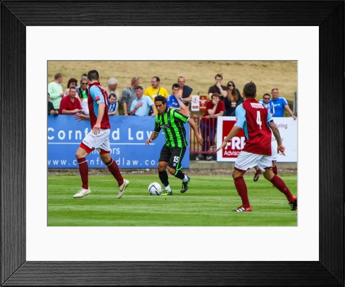 Framed Print : Brighton & Hove Albion: 2012-13 Pre-Season Training at Hastings Framed Print : Brighton & Hove Albion: 2012-13 Pre-Season Training at Hastings
