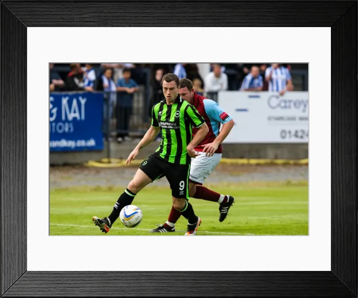 Framed Print : Brighton & Hove Albion: 2012-13 Pre-Season Training at Hastings Framed Print : Brighton & Hove Albion: 2012-13 Pre-Season Training at Hastings