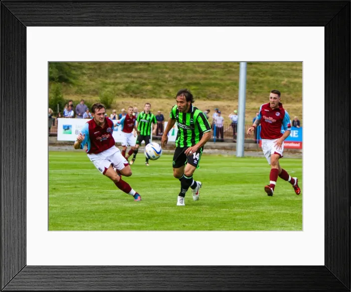 Framed Print : Brighton & Hove Albion: 2012-13 Pre-Season Training at Hastings Framed Print : Brighton & Hove Albion: 2012-13 Pre-Season Training at Hastings