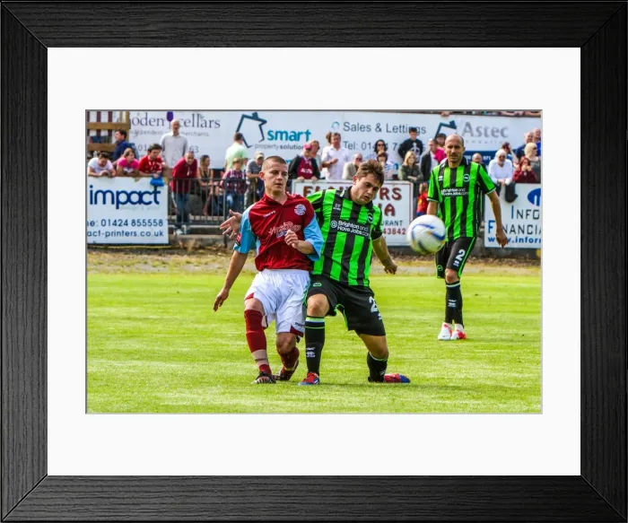 Framed Print : Brighton & Hove Albion: 2012-13 Pre-Season Training in Hastings Framed Print : Brighton & Hove Albion: 2012-13 Pre-Season Training in Hastings