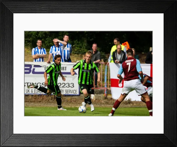 Framed Print : Brighton & Hove Albion: 2012-13 Pre-Season Training at Hastings Framed Print : Brighton & Hove Albion: 2012-13 Pre-Season Training at Hastings