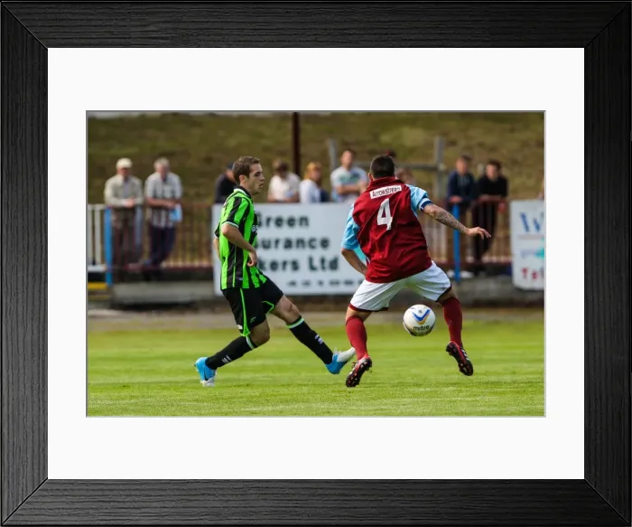 Framed Print : Brighton & Hove Albion: 2012-13 Pre-Season Training at Hastings