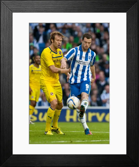 Framed Print : Reading. Brighton And Hove Albion Past Seasons Framed Print : Reading. Brighton And Hove Albion Past Seasons