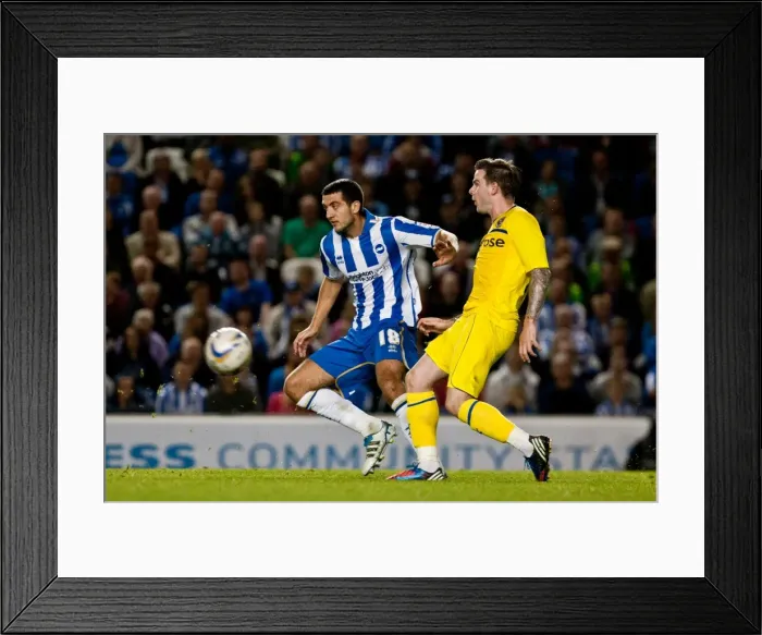 Framed Print : Brighton & Hove Albion: 2012-13 Pre-Season - A Glance Back at the Reading Match Framed Print : Brighton & Hove Albion: 2012-13 Pre-Season - A Glance Back at the Reading Match
