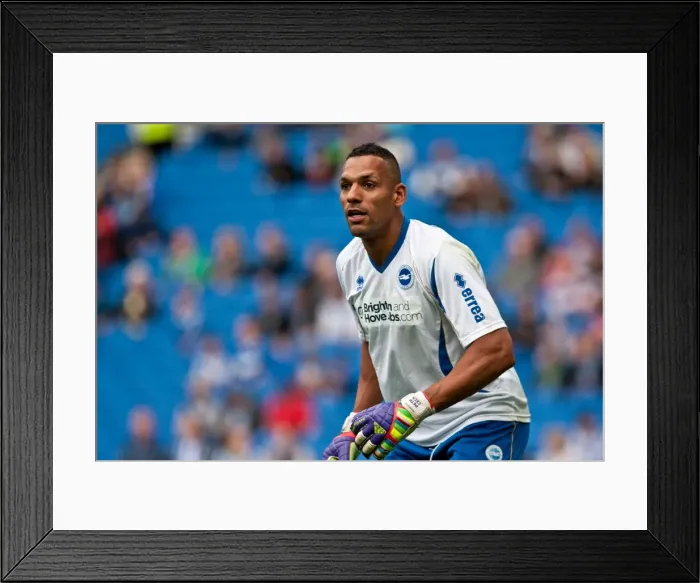 Framed Print : Michel Kuipers: A Former Brighton and Hove Albion Football Star Framed Print : Michel Kuipers: A Former Brighton and Hove Albion Football Star