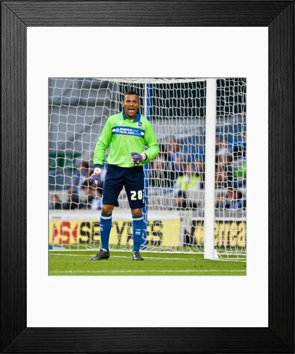 Framed Print : Michel Kuipers: A Former Brighton and Hove Albion Football Star Framed Print : Michel Kuipers: A Former Brighton and Hove Albion Football Star
