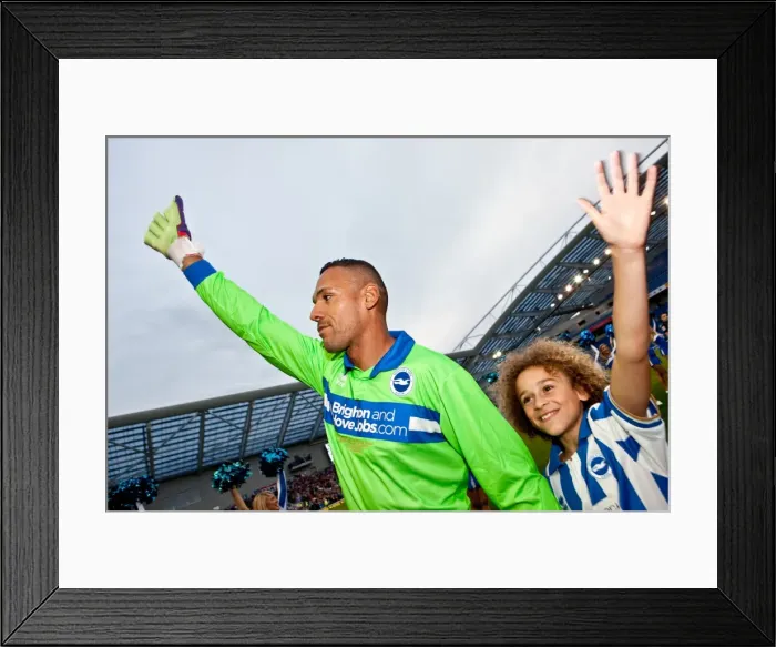 Framed Print : Michel Kuipers: A Former Brighton and Hove Albion Football Star Framed Print : Michel Kuipers: A Former Brighton and Hove Albion Football Star