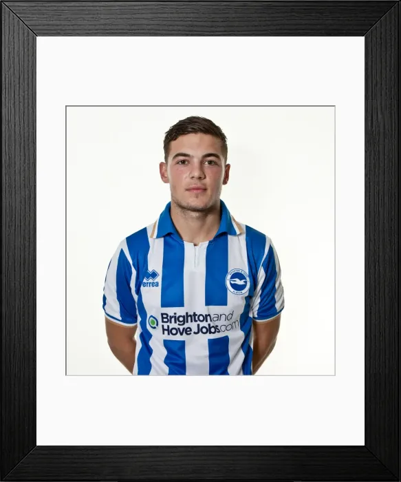 Framed Print : Jake Forster-Caskey: Unwavering Focus and Determination on Brighton & Hove Albion FC's Midfield Framed Print : Jake Forster-Caskey: Unwavering Focus and Determination on Brighton & Hove Albion FC's Midfield