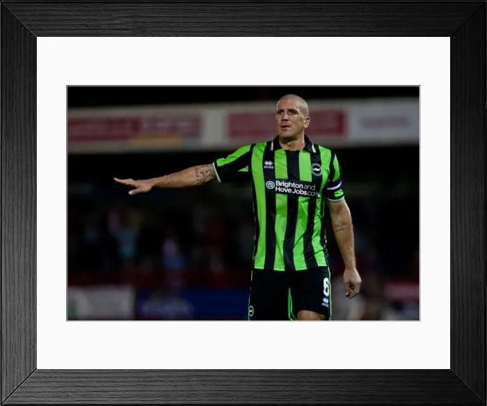 Framed Print : Brighton & Hove Albion: A Closer Look at Adam El-Abd