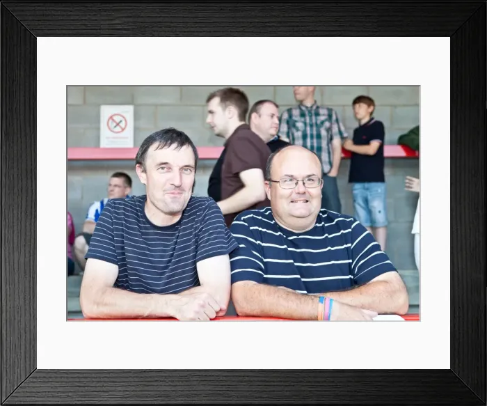 Framed Print : Brighton & Hove Albion FC: Pre-season Away Days 2012-13 - Crowd Shots Gallery Framed Print : Brighton & Hove Albion FC: Pre-season Away Days 2012-13 - Crowd Shots Gallery
