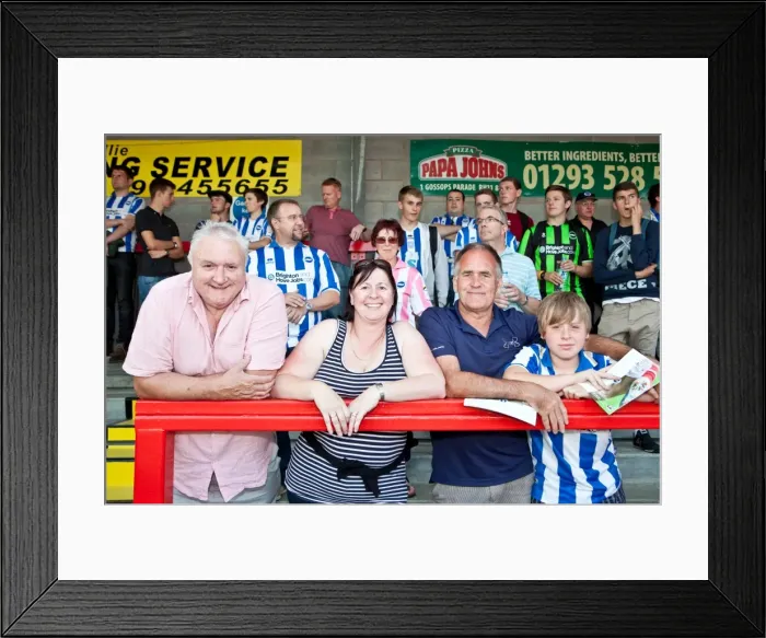 Framed Print : Brighton & Hove Albion FC: Pre-season Away Days 2012-13 - A Gallery of Crowd Shots Framed Print : Brighton & Hove Albion FC: Pre-season Away Days 2012-13 - A Gallery of Crowd Shots