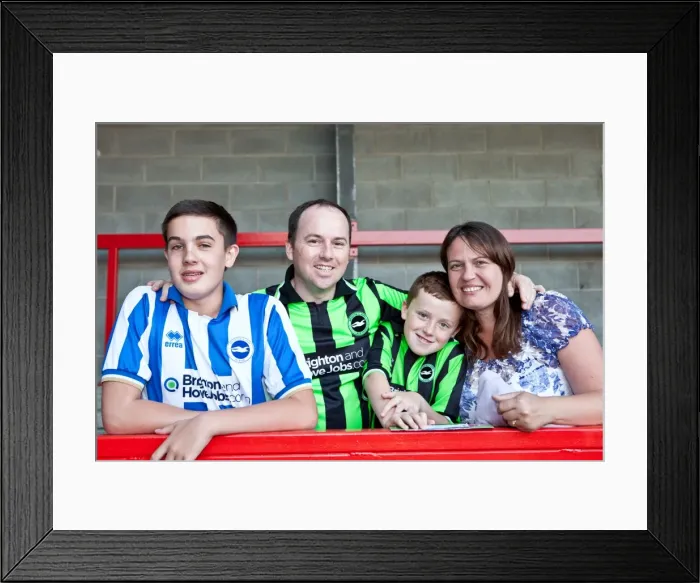 Framed Print : Brighton & Hove Albion FC: Pre-season Away Days 2012-13 Crowd Shots Gallery Framed Print : Brighton & Hove Albion FC: Pre-season Away Days 2012-13 Crowd Shots Gallery