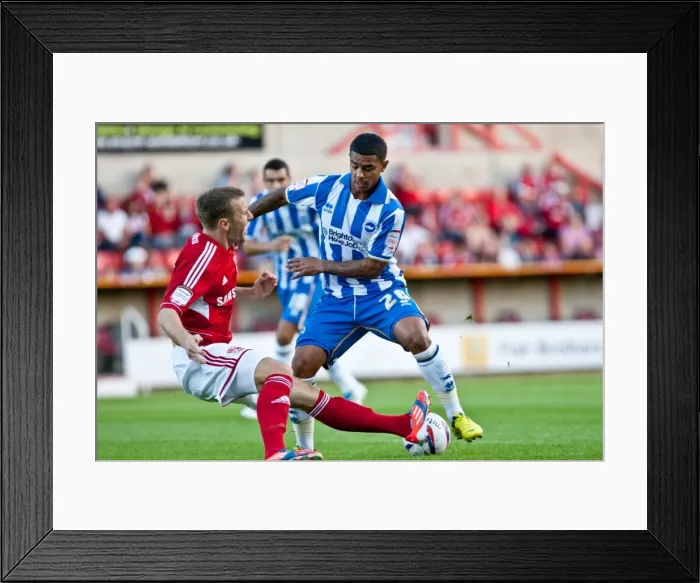 Framed Print : Brighton & Hove Albion's 2012-13 FA Cup Journey: Away Game at Swindon Town Framed Print : Brighton & Hove Albion's 2012-13 FA Cup Journey: Away Game at Swindon Town