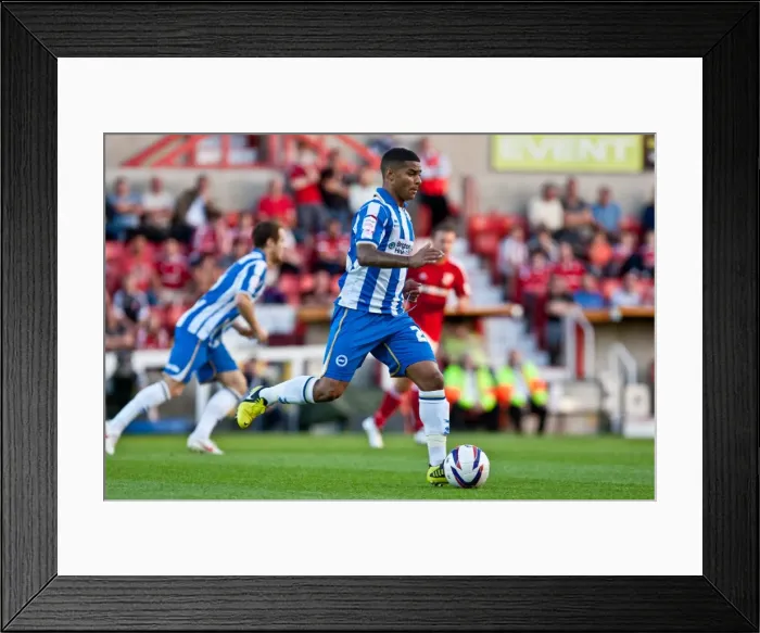 Framed Print : 2012-13 FA Cup: Brighton & Hove Albion vs Swindon Town (Away Game) Framed Print : 2012-13 FA Cup: Brighton & Hove Albion vs Swindon Town (Away Game)