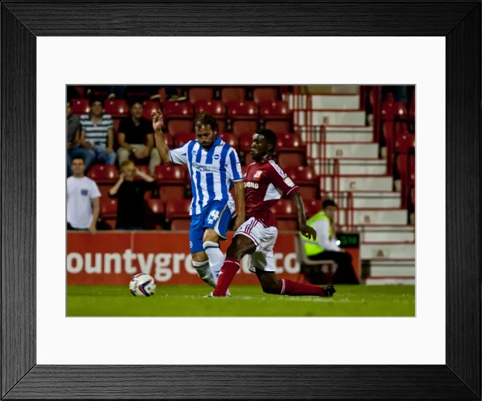 Framed Print : Brighton & Hove Albion's 2012-13 FA Cup Journey: Away Game at Swindon Town Framed Print : Brighton & Hove Albion's 2012-13 FA Cup Journey: Away Game at Swindon Town