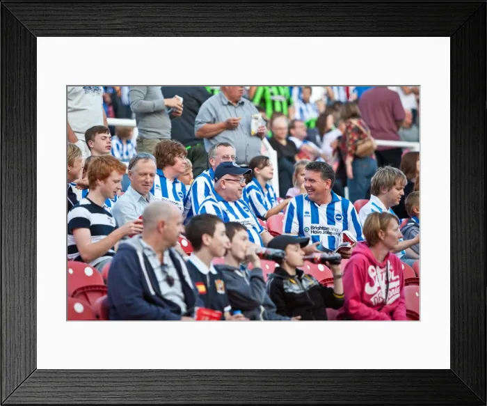 Framed Print : Pivotal FA Cup Clash: Brighton & Hove Albion vs Swindon Town (August 14, 2012) Framed Print : Pivotal FA Cup Clash: Brighton & Hove Albion vs Swindon Town (August 14, 2012)