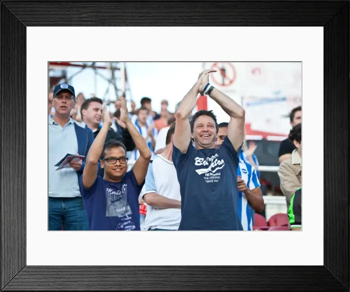 Framed Print : Sea of Seagulls: Brighton and Hove Albion Away Days 2012-13 - Crowd Shots Framed Print : Sea of Seagulls: Brighton and Hove Albion Away Days 2012-13 - Crowd Shots
