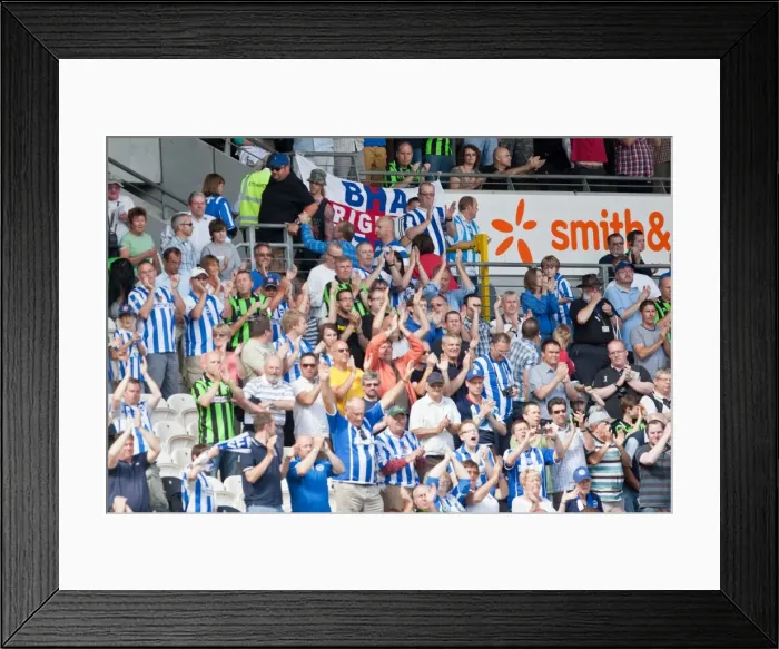 Framed Print : Brighton & Hove Albion vs. Hull City: 2012-13 Season - August 18, 2012: Away Game