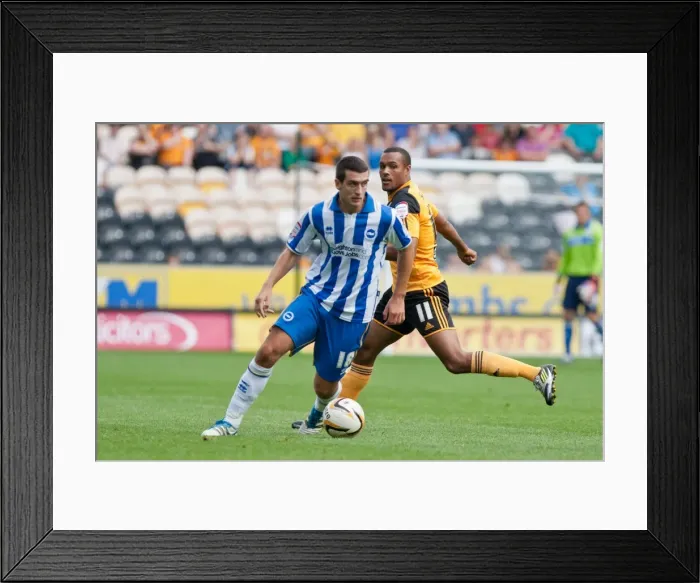Framed Print : Brighton & Hove Albion vs. Hull City (Away) - 18-08-2012: A Nostalgic Look Back at Our First Away Game of the 2012-13 Season Framed Print : Brighton & Hove Albion vs. Hull City (Away) - 18-08-2012: A Nostalgic Look Back at Our First Away Game of the 2012-13 Season