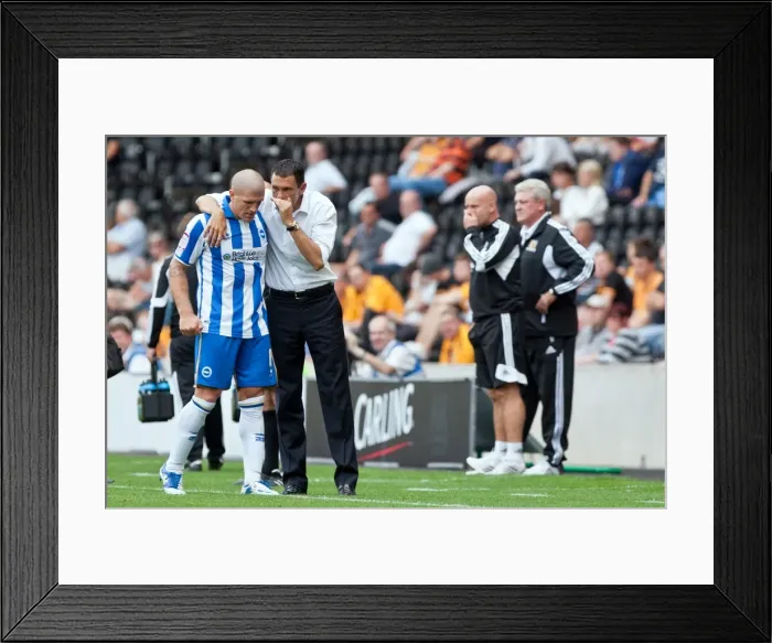Framed Print : A Fight Breaks Out: Brighton & Hove Albion vs. Hull City (2012-13 Season, Away Game) Framed Print : A Fight Breaks Out: Brighton & Hove Albion vs. Hull City (2012-13 Season, Away Game)