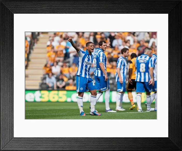 Framed Print : Brighton & Hove Albion's 2012-13 Away Debut: A Nostalgic Look Back at the First Game against Hull City (18-08-2012) Framed Print : Brighton & Hove Albion's 2012-13 Away Debut: A Nostalgic Look Back at the First Game against Hull City (18-08-2012)